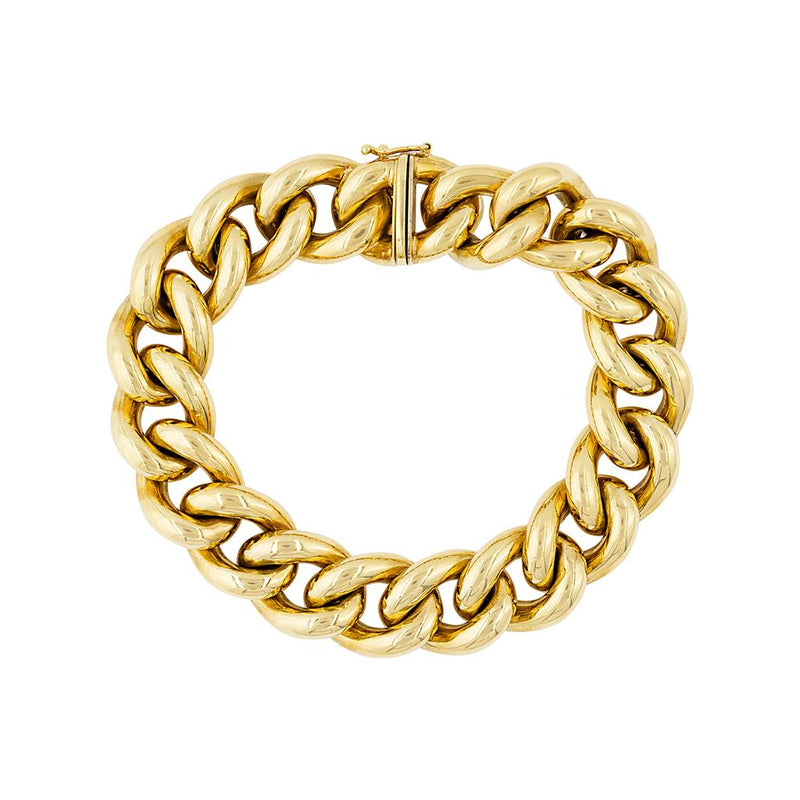 LaViano Fashion 18K Yellow Gold Link Bracelet