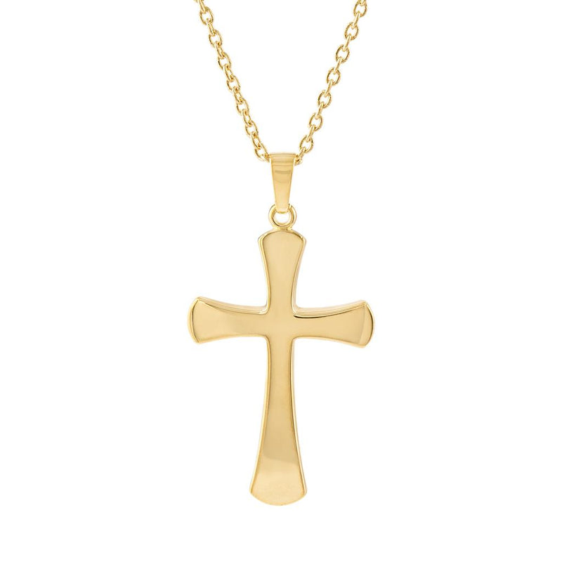 LaViano Fashion 14K Yellow Gold Cross