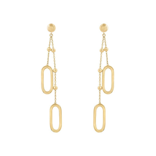 LaViano Fashion 18K Yellow Gold Earrings