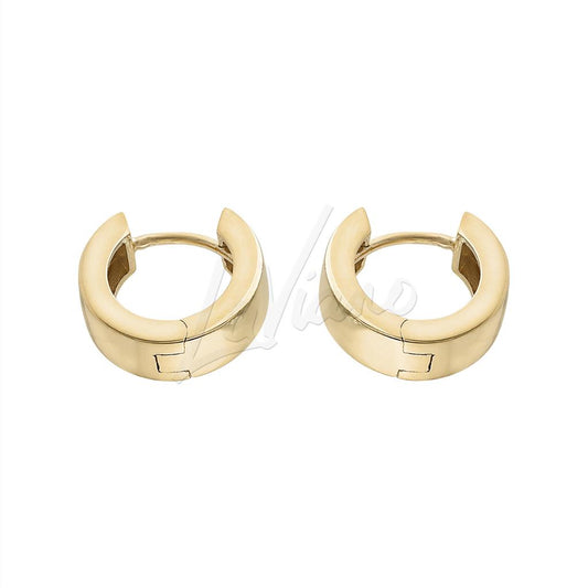 LaViano Fashion 14K Yellow Gold Hoop Earrings