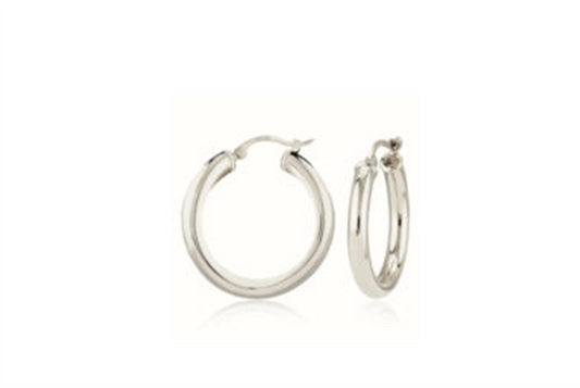 LaViano Fashion 14K White Gold Earrings