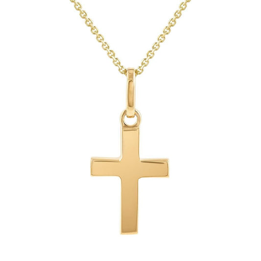 LaViano Fashion 14K Yellow Gold Cross