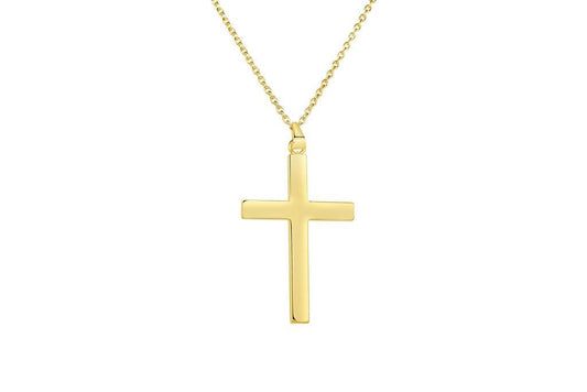LaViano Fashion 14K Yellow Gold Cross