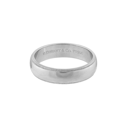 LaViano Fashion Platinum Tiffany and Co Wedding Band 6MM