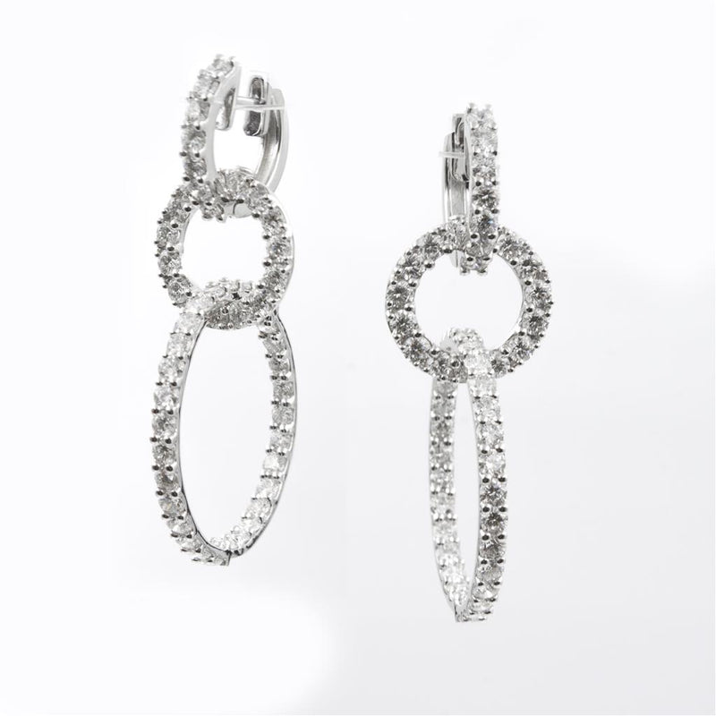 Precious Metal (No Stones) Earring