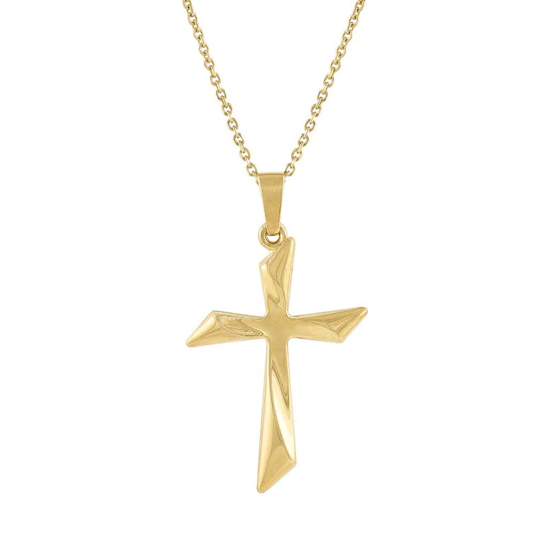 LaViano Fashion 14K Yellow Gold Cross