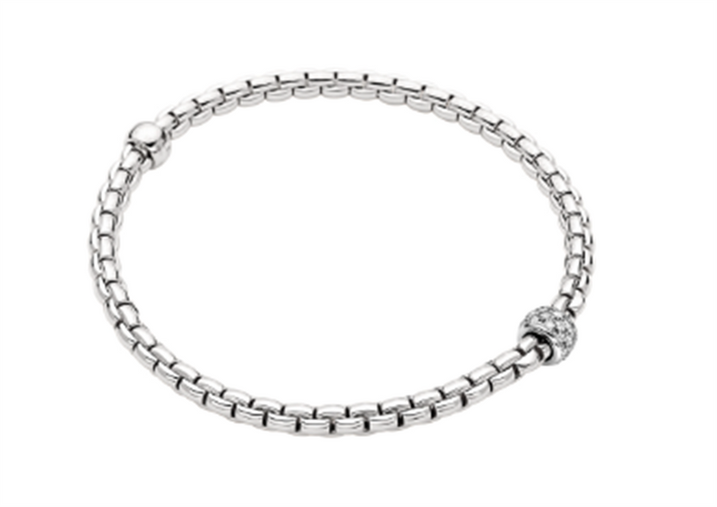 FOPE 18K White Gold Diamond Bracelet