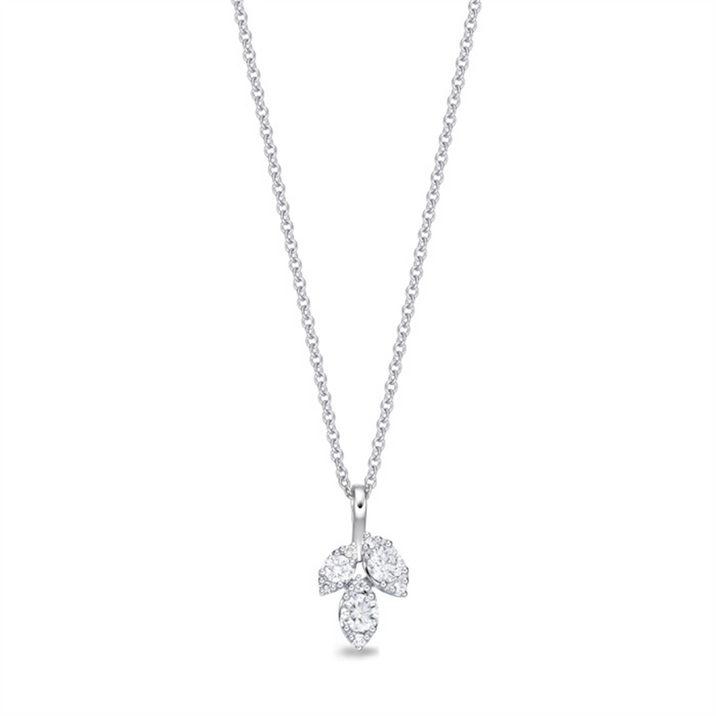 LaViano Fashion 18K White Gold Diamond Pendant