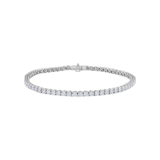 LaViano Fashion 18K White Gold Diamond Bracelet