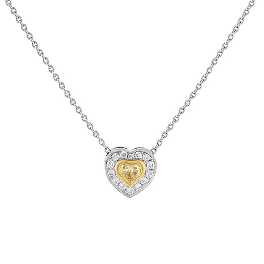 LaViano Fashion 14K White Gold Diamond Pendant