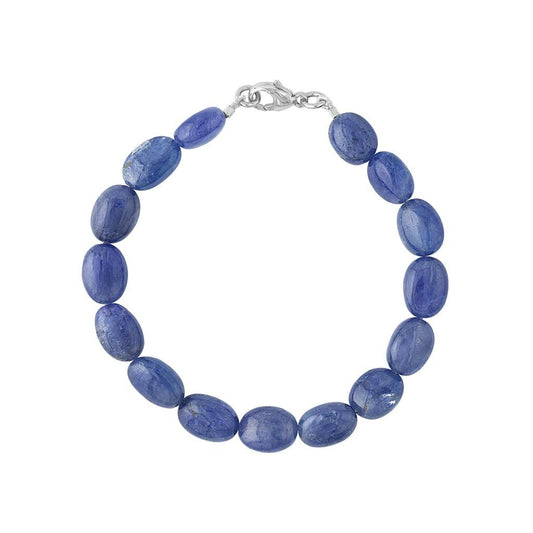 LaViano Fashion 14K White Gold Tanzanite Bracelet