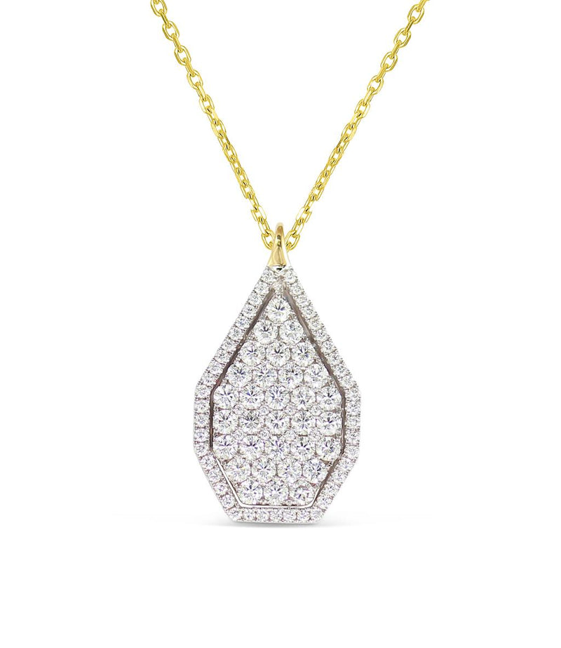 Frederic Sage 14K Yellow Gold Diamond Necklace