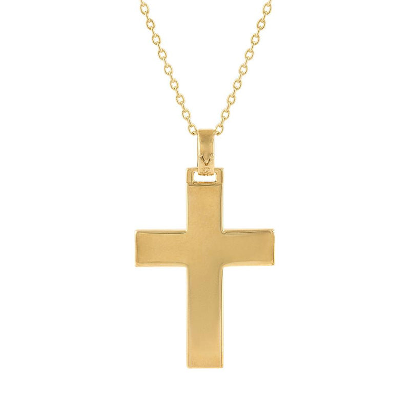LaViano Fashion 14K Yellow Gold Cross