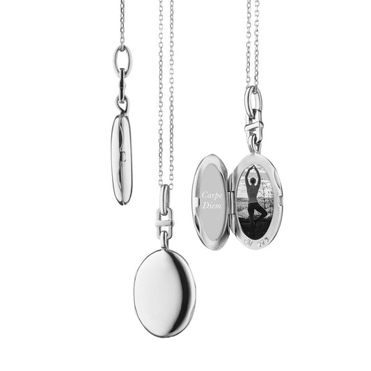 Monica Rich Kosann Sterling Silver Locket