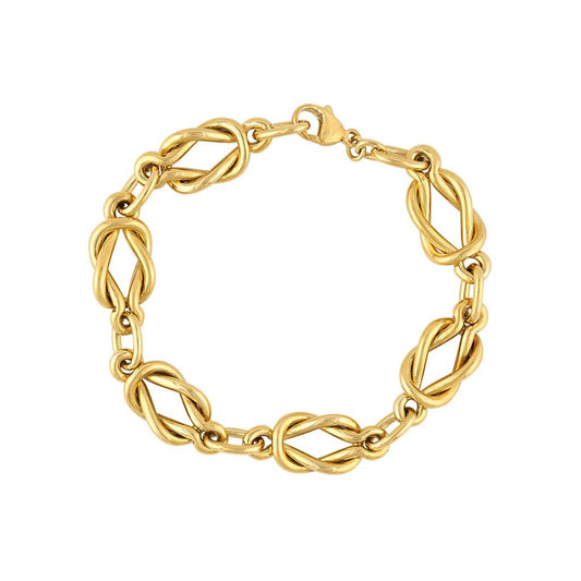LaViano Fashion 14K Yellow Gold Bracelet