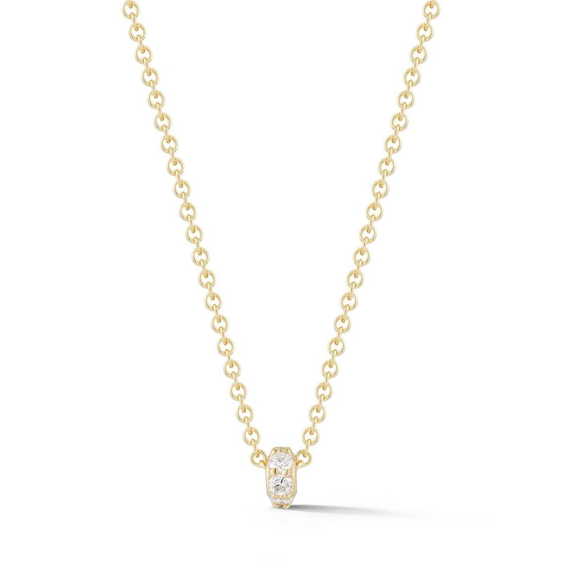Barbela Design 14K Yellow Gold Diamond Hera Necklace