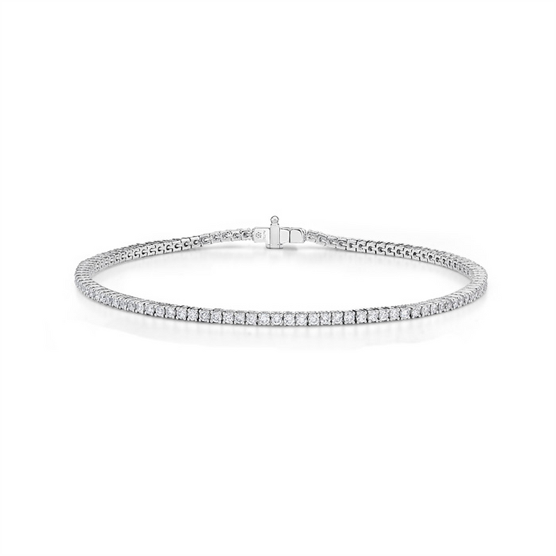 LaViano Fashion 18K White Gold Diamond Bracelet