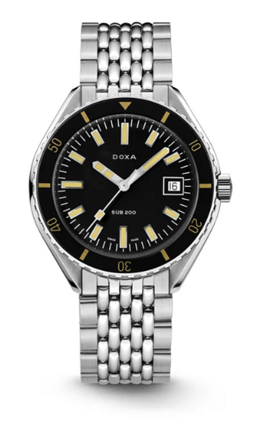 Doxa Sub 200 Sharkhunter Black Dial 799.10.101.10