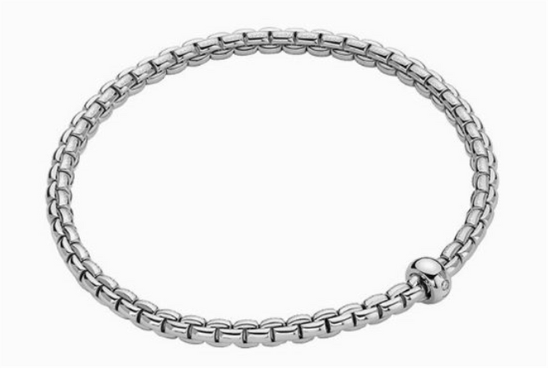 FOPE 18K White Gold Bracelet Diamond