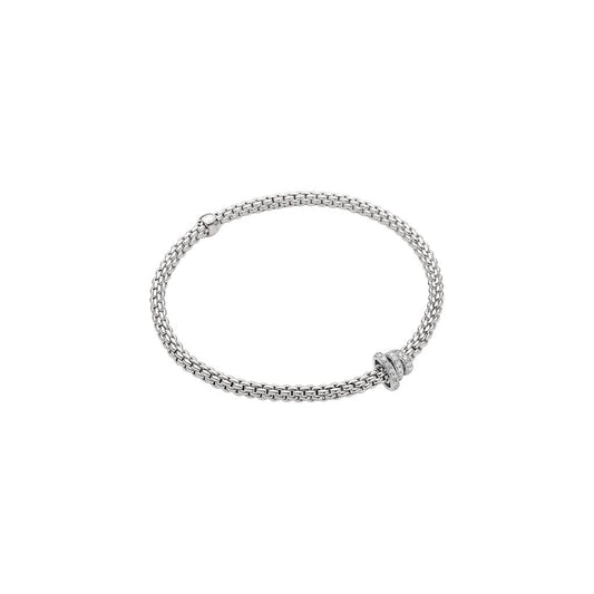FOPE 18K White Gold Diamond Bracelet Diamonds