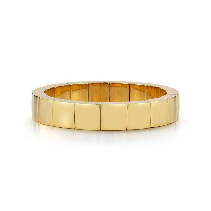 Roberto Demeglio 18K Yellow Gold Ceramic Bracelet Polished