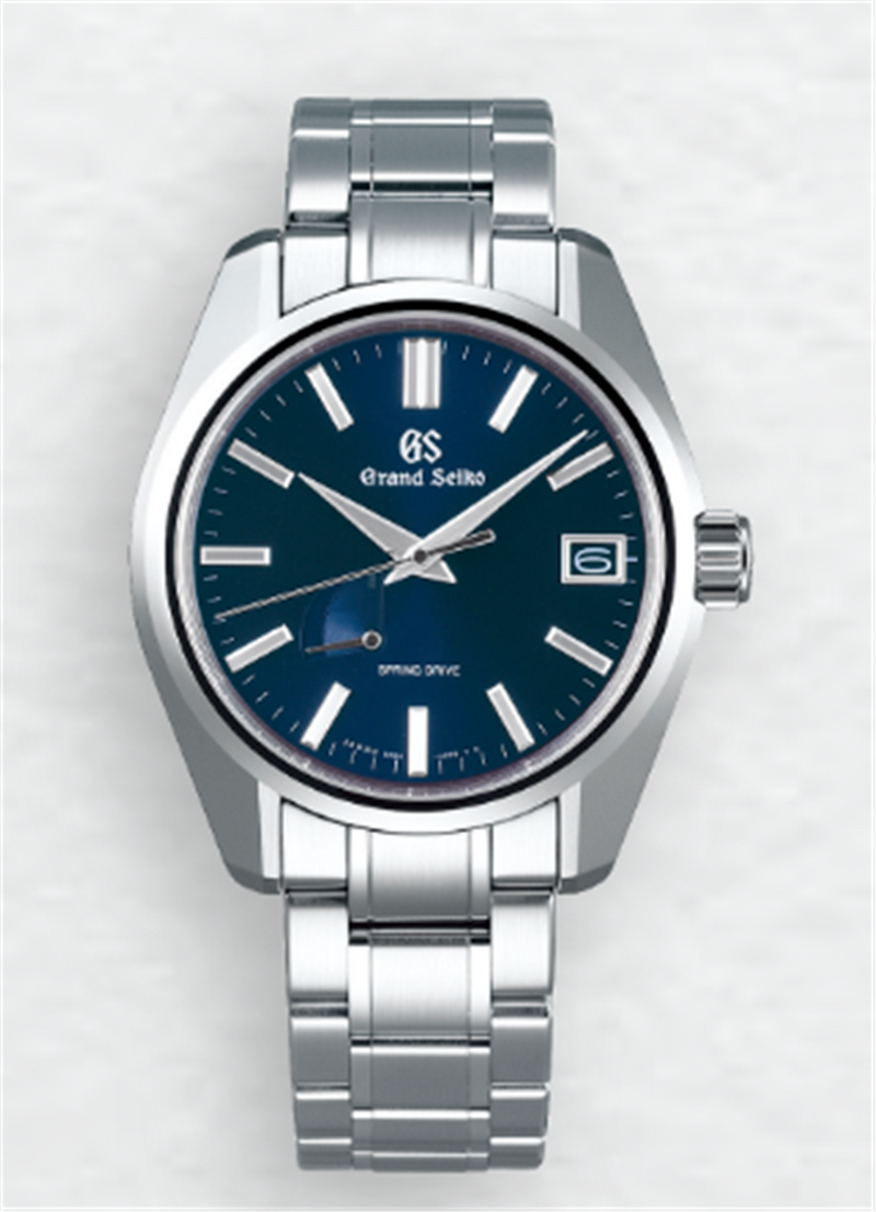 Grand Seiko Heritage Spring Drive Black Dial Power Reserve SBGA375