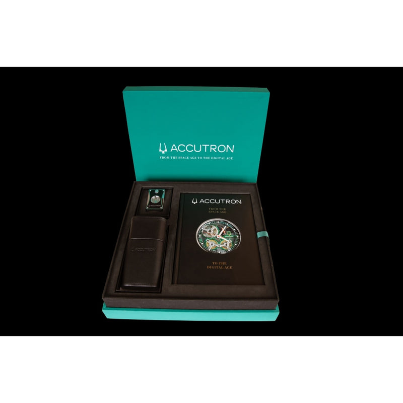 Accutron Accessories - COMPASS BOX ACCUTRON CIGAR CASE AND 