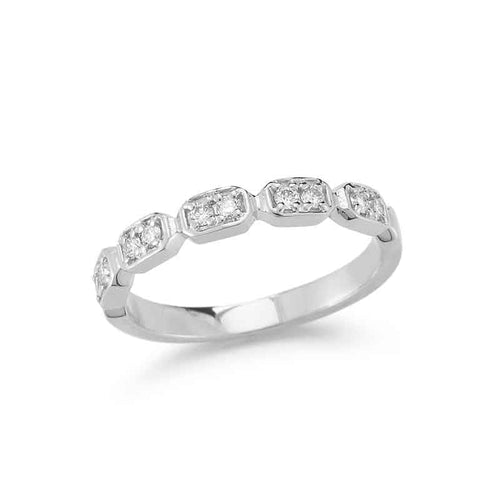 lavianojewelers - 14K White Gold Diamond Ring | LaViano 
