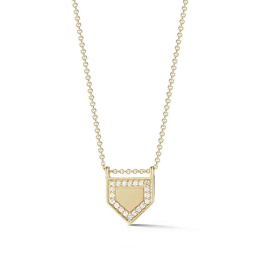 lavianojewelers - 14K Yellow Gold Diamond Pendant Necklace |