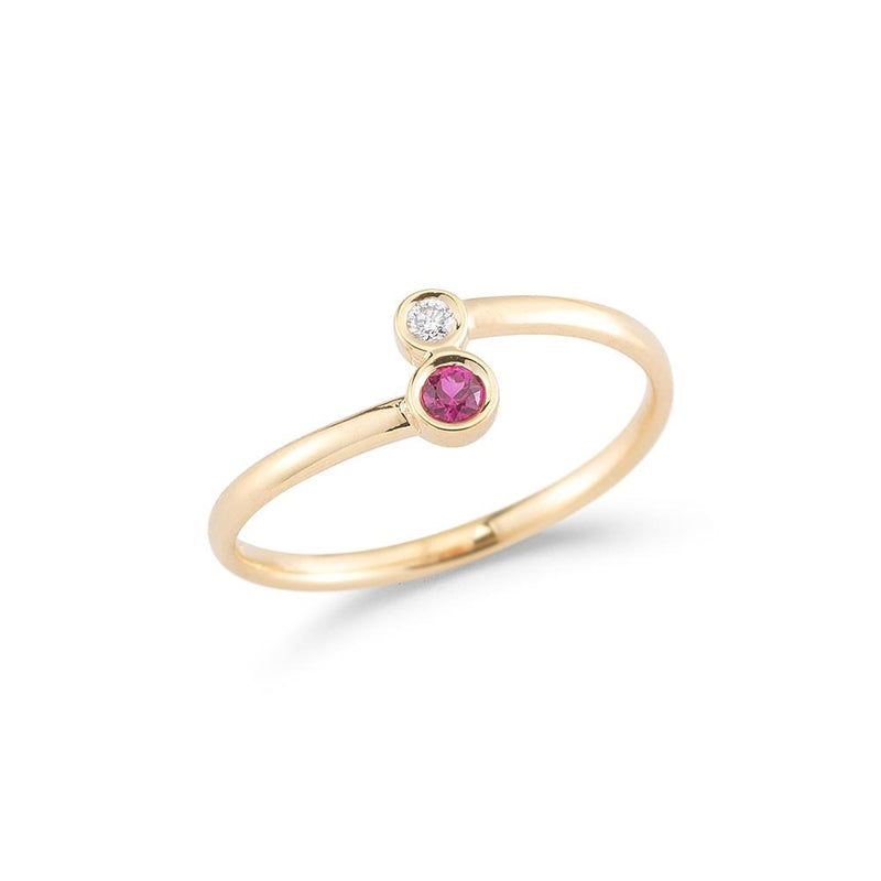 lavianojewelers - 14K Yellow Gold Ruby Jayne Ring | LaViano 