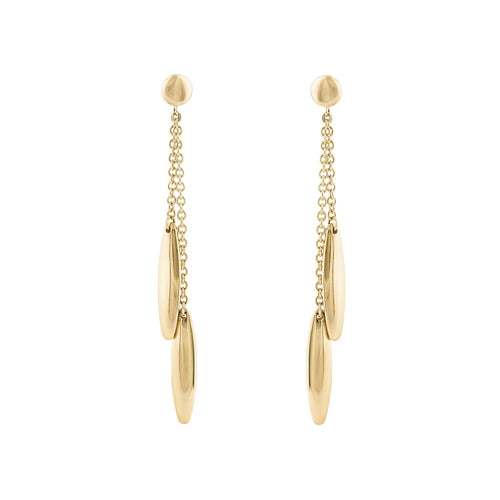 LaViano Jewelers Earrings - 18K Yellow Gold Drop Earrings |