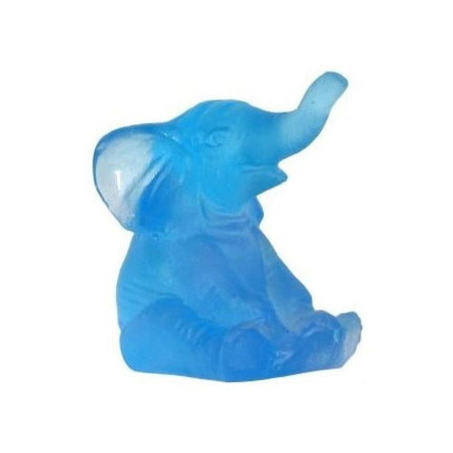 Daum Crystal - Mini Elephant Blue | LaViano Jewelers NJ NY