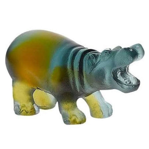 Daum Crystal - Mini Hippo | LaViano Jewelers NJ NY