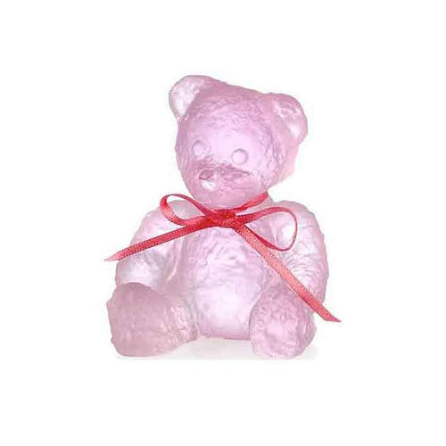 Daum Crystal - Mini Pink Teddy Bear | LaViano Jewelers NJ NY