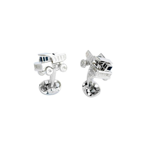 Deakin & Francis - Sterling Silver Dump Truck Cufflinks | 