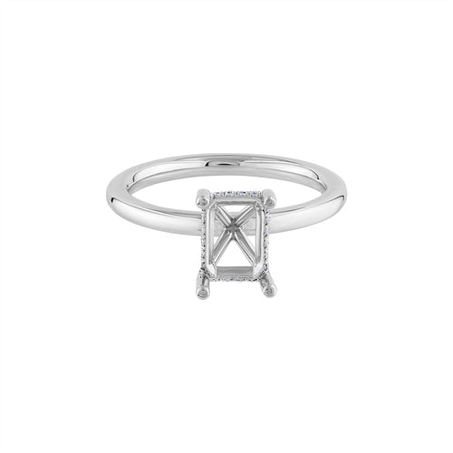 ELI Jewels Bridal Settings - Platinum and Diamond Semi 