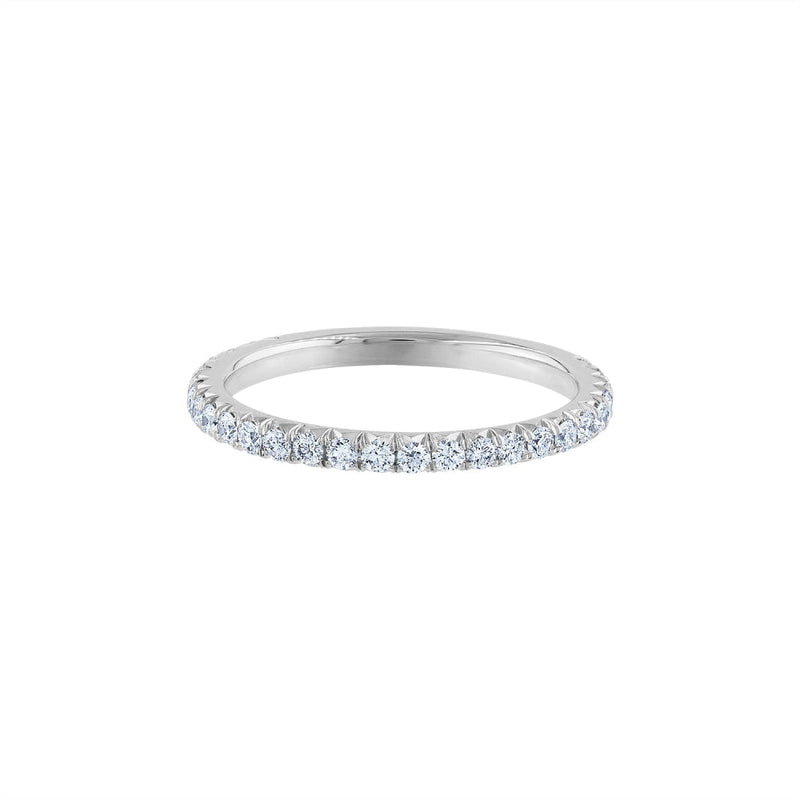 ELI Jewels Wedding Bands -.25cts Platinum and Diamond 