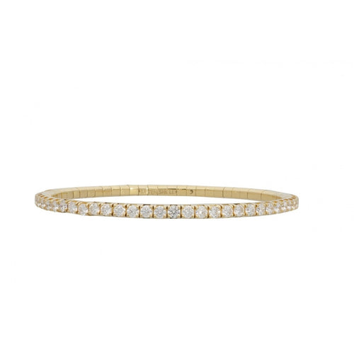 Extensible Bracelets - 18K Yellow Gold Diamond Bracelet |