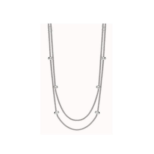 lavianojewelers - 18 Karat White Gold Phylo Necklace With 
