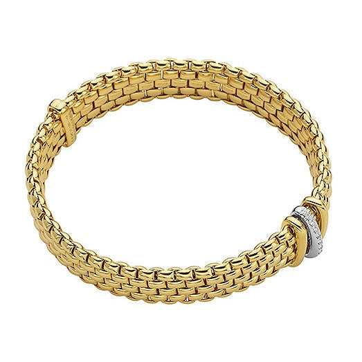 lavianojewelers - 18K Two Tone Diamond Flex’It Bracelet | 