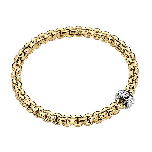 lavianojewelers - 18K Two Tone Diamond Flex’It Bracelet | 