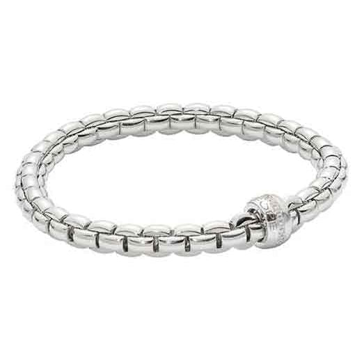 lavianojewelers - 18K White Gold Fope Bracelet | LaViano 