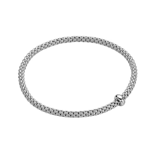 Fope 18K White Gold Diamond Prima Bracelet