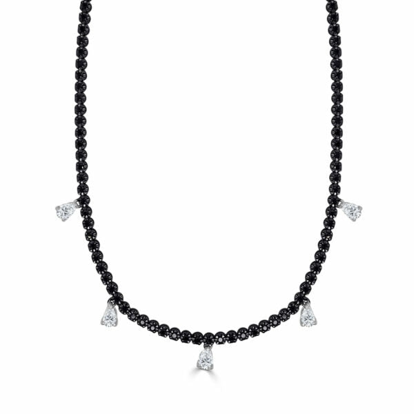 Frederic Sage Necklaces - 18K Black Rhodium and White Gold