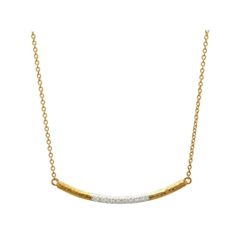 Gurhan Necklaces - 22K Yellow Gold Diamond Necklace | 