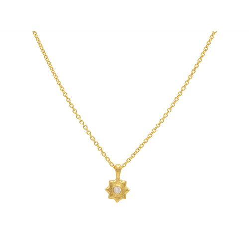 Gurhan Necklaces - 22K Yellow Gold Diamond Necklace | 
