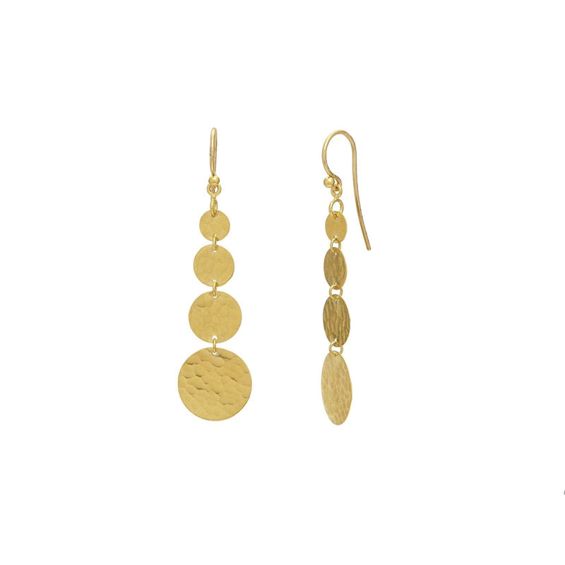 Gurhan Earrings - 24K Yellow Gold Earrings | LaViano 