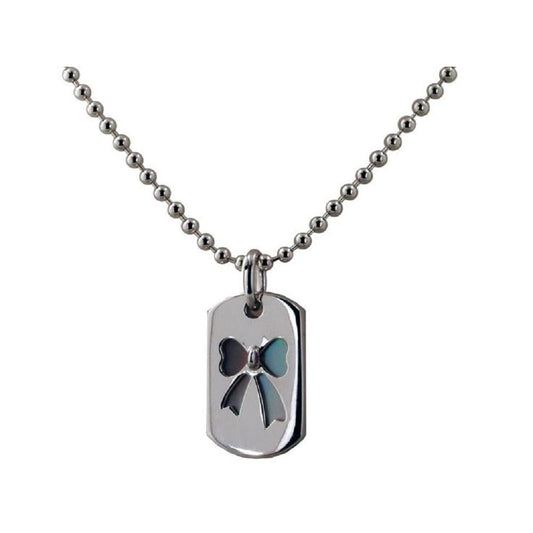 Honora - Sterling Silver Bow Cut Out Necklace | LaViano 