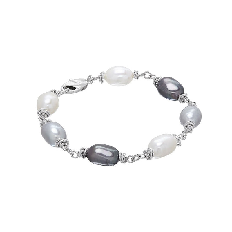 Honora Sterling Silver Sterling Silver Pearl Bracelet