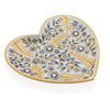 Jay Strongwater Trays - Aria Floral Heart Trinket Tray